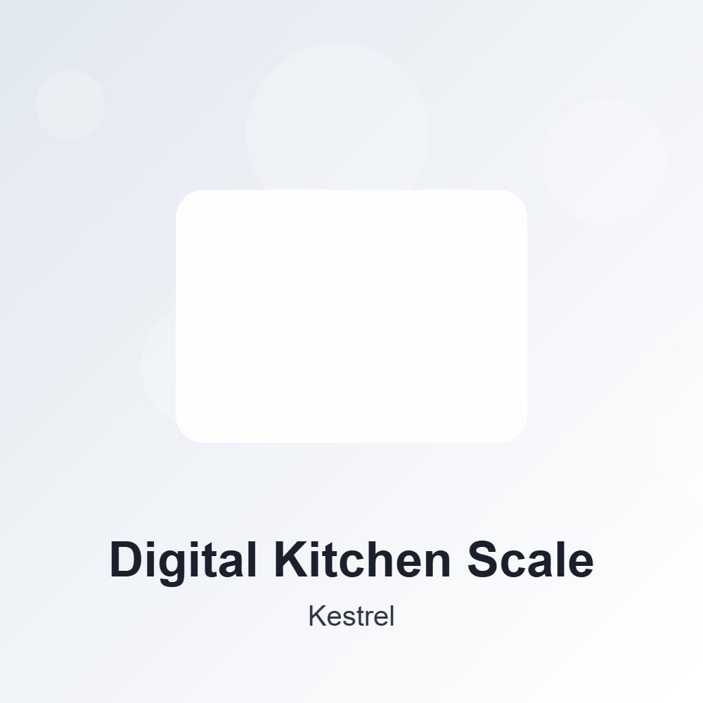 Digital Kitchen Scale