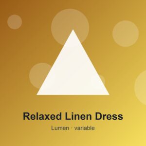 Relaxed Linen Dress