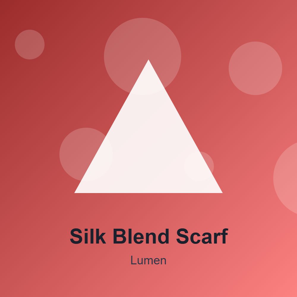Silk Blend Scarf