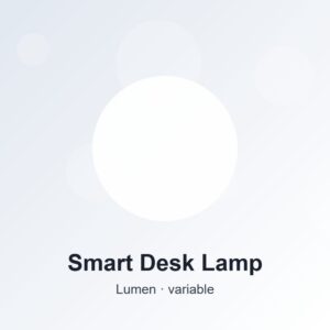 Smart Desk Lamp