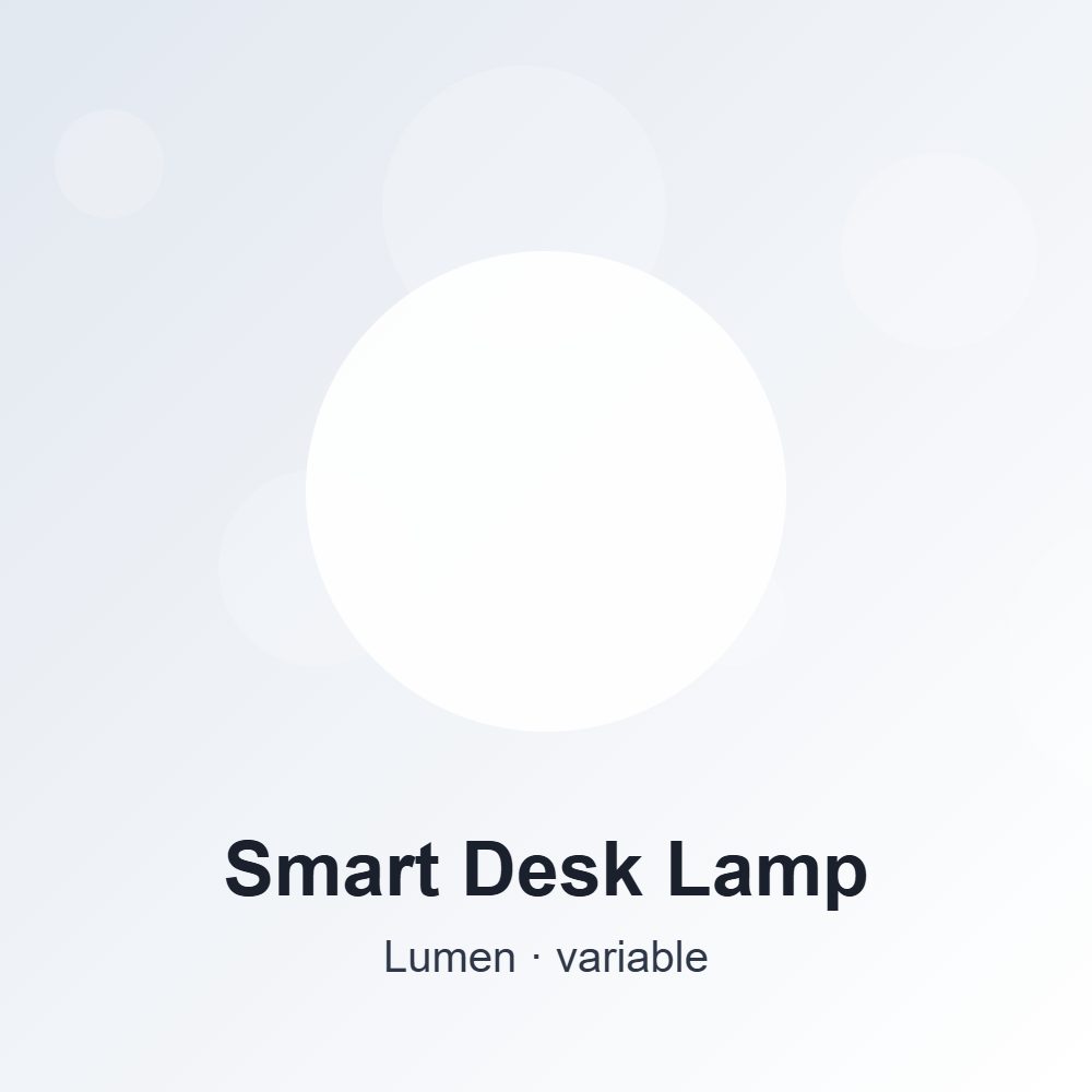 Smart Desk Lamp