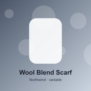 Wool Blend Scarf